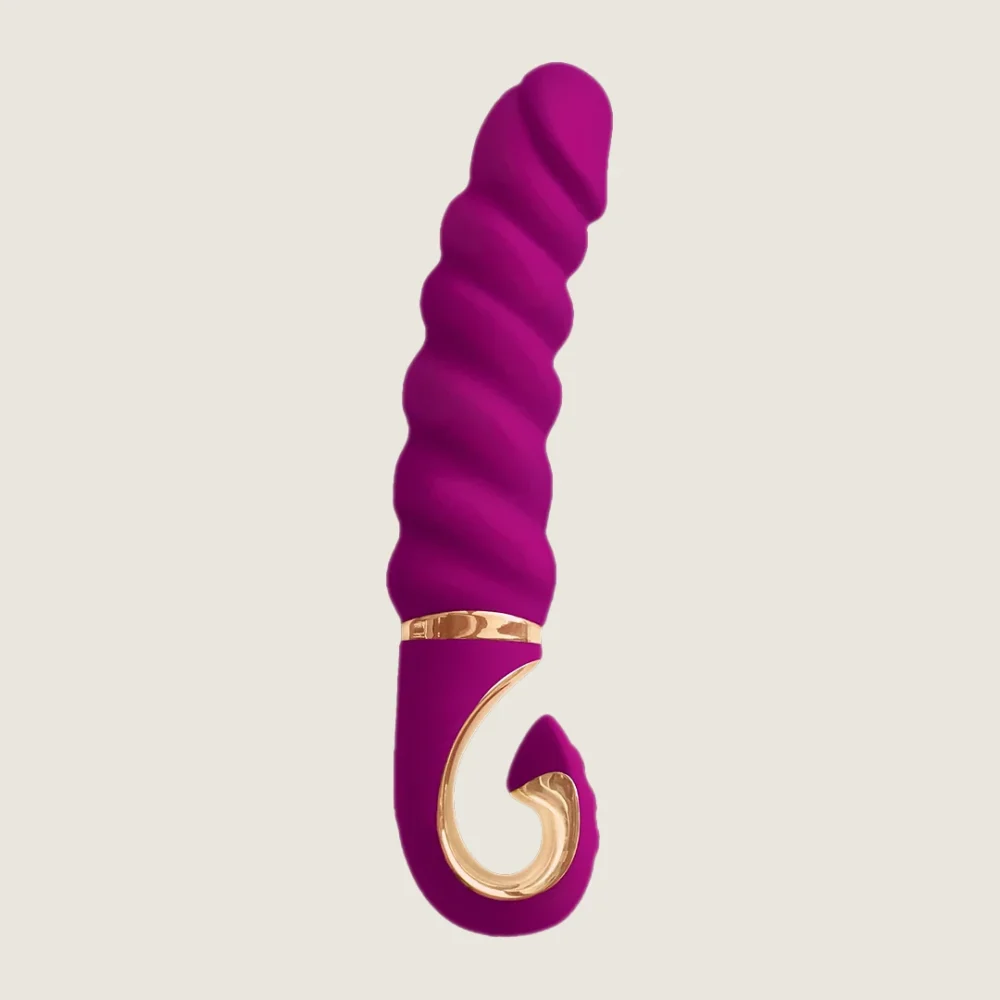 G-Vibe G-Jack Mini vibrator in Sweet Raspberry color.