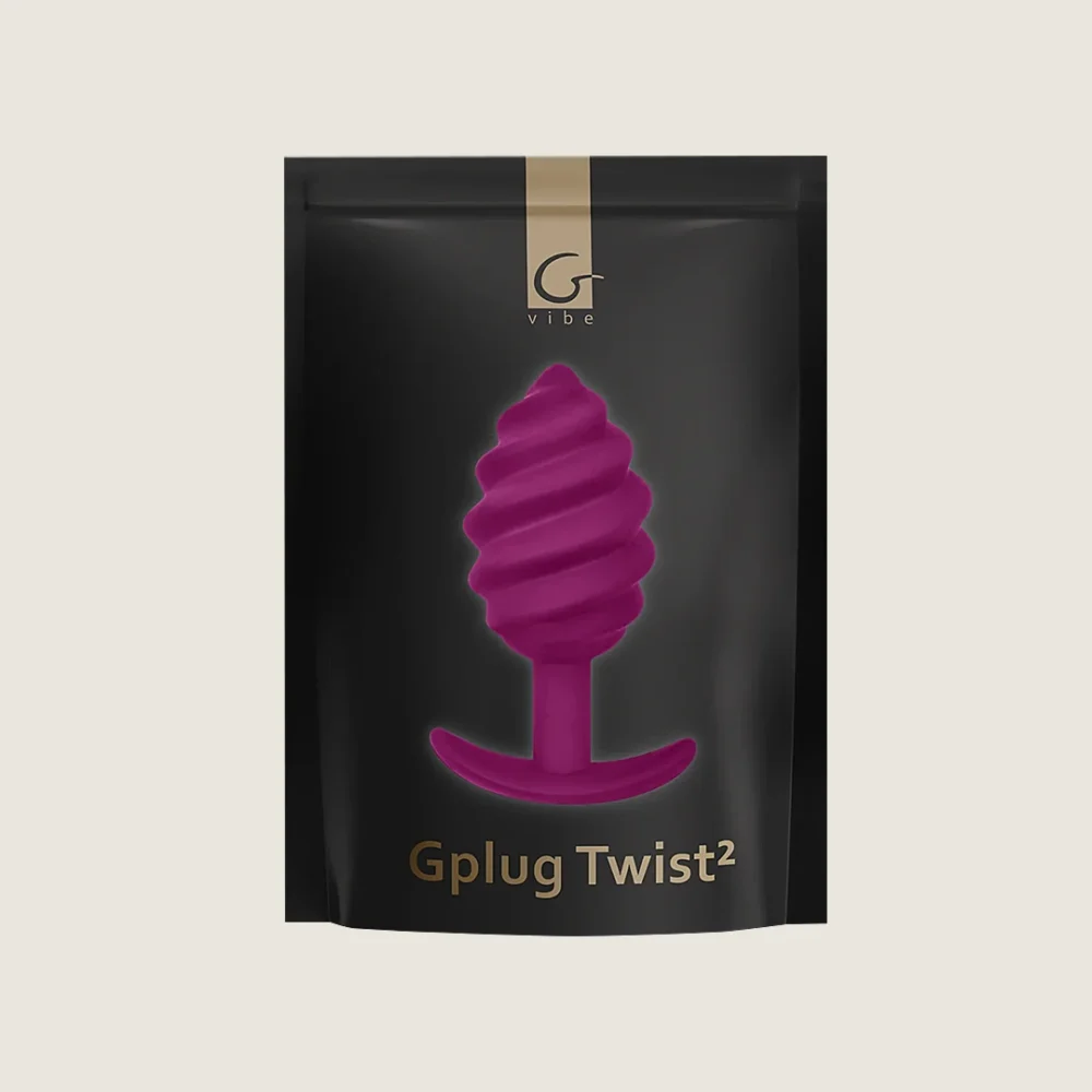 G-Vibe G-Plug Twist 2 Butt Plug for both women & men.