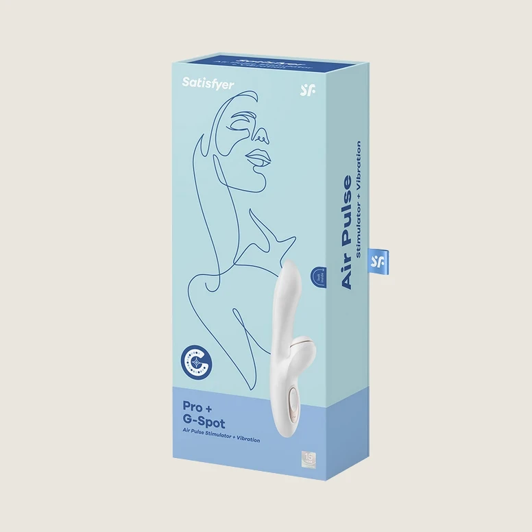 Pro Plus G-Spot Vibrator With Clitoral Stimulator